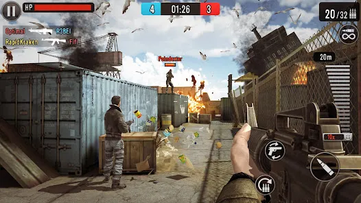 Zombie War Mod APK screenshot 2